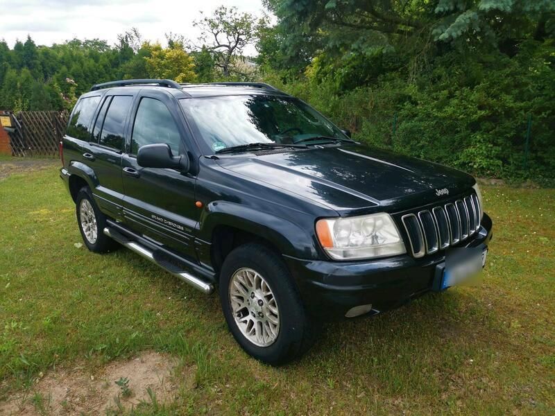 Schwarz Gebraucht 2002 Jeep Grand Cherokee Limited SUV | 5.500 € - Bild 1/4