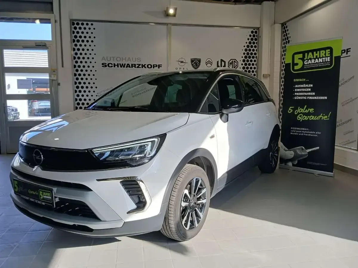 Gebraucht Opel Crossland 131 PS (96 kW) 2022 Weiß SUV
