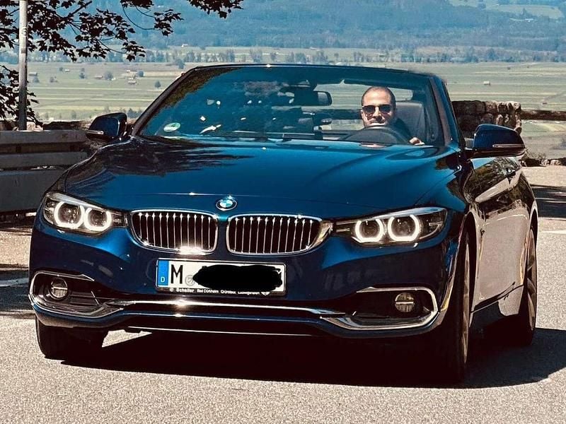 Blau Gebraucht 2020 BMW 420 Advantage Cabrio | 30.000 € (Superpreis) - Bild 1/4