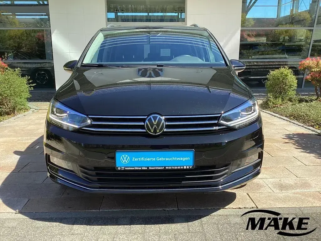 Gebraucht VW Touran Highline 150 PS (110 kW) 2025 Schwarz Van / Kleinbus