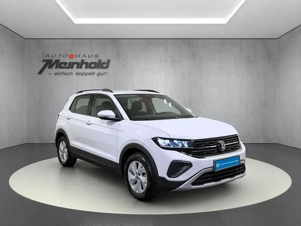 Gebraucht VW T-Cross Life 95 PS (69 kW) 2024 Weiß SUV
