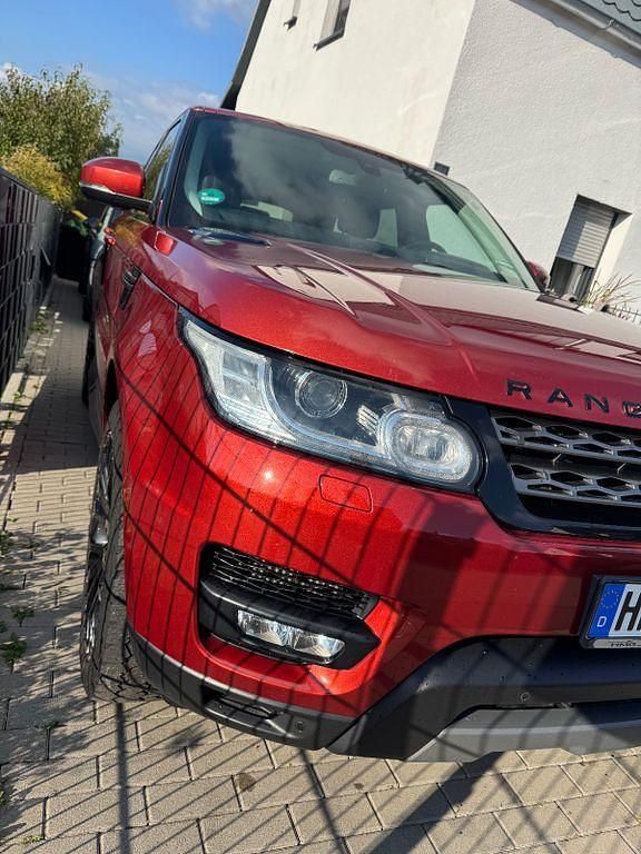 Rot Gebraucht 2013 Land Rover Range Rover Sport SE SUV | 14.500 € - Bild 1/4