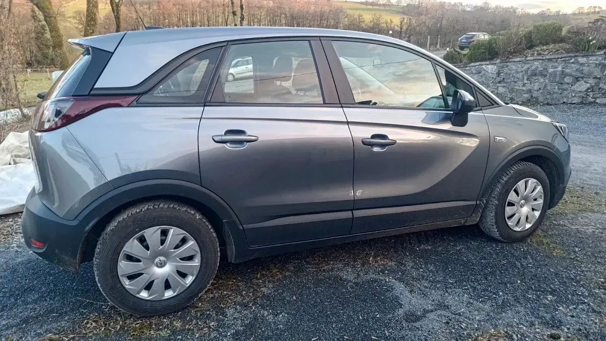 Gebraucht Opel Crossland Edition 82 PS (60 kW) 2018 Silber SUV