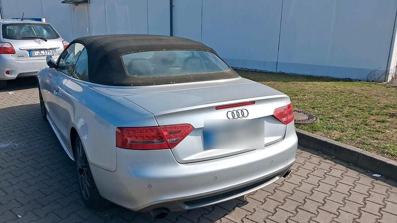Gebraucht Audi A5 Cabriolet S-Line 211 PS (155 kW) 2009 Silber Cabrio