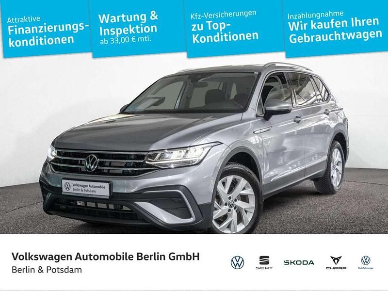 Pyritsilber metallic Gebraucht 2024 VW Tiguan Allspace Life SUV | 33.833 € (Guter Preis) - Bild 1/4