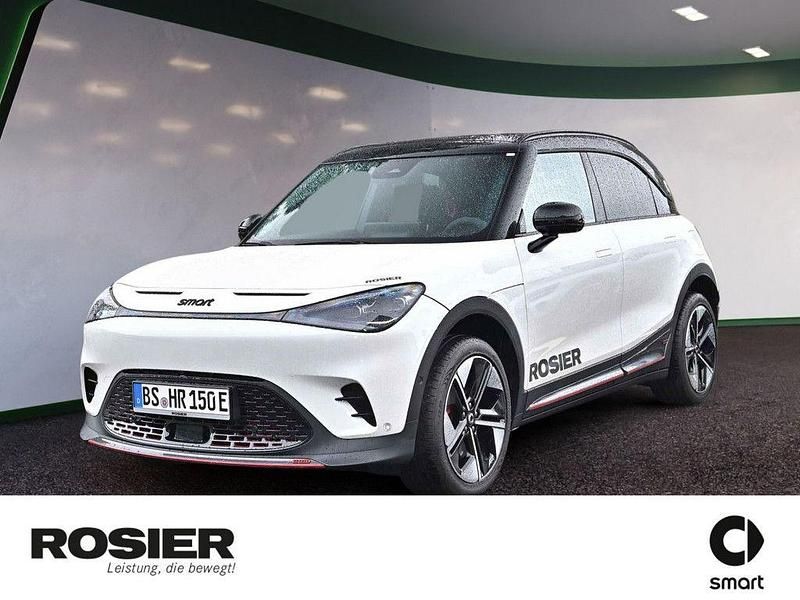Weiss / digital white Gebraucht 2025 Smart #1 Brabus SUV | 43.490 € (Teuer) - Bild 1/4