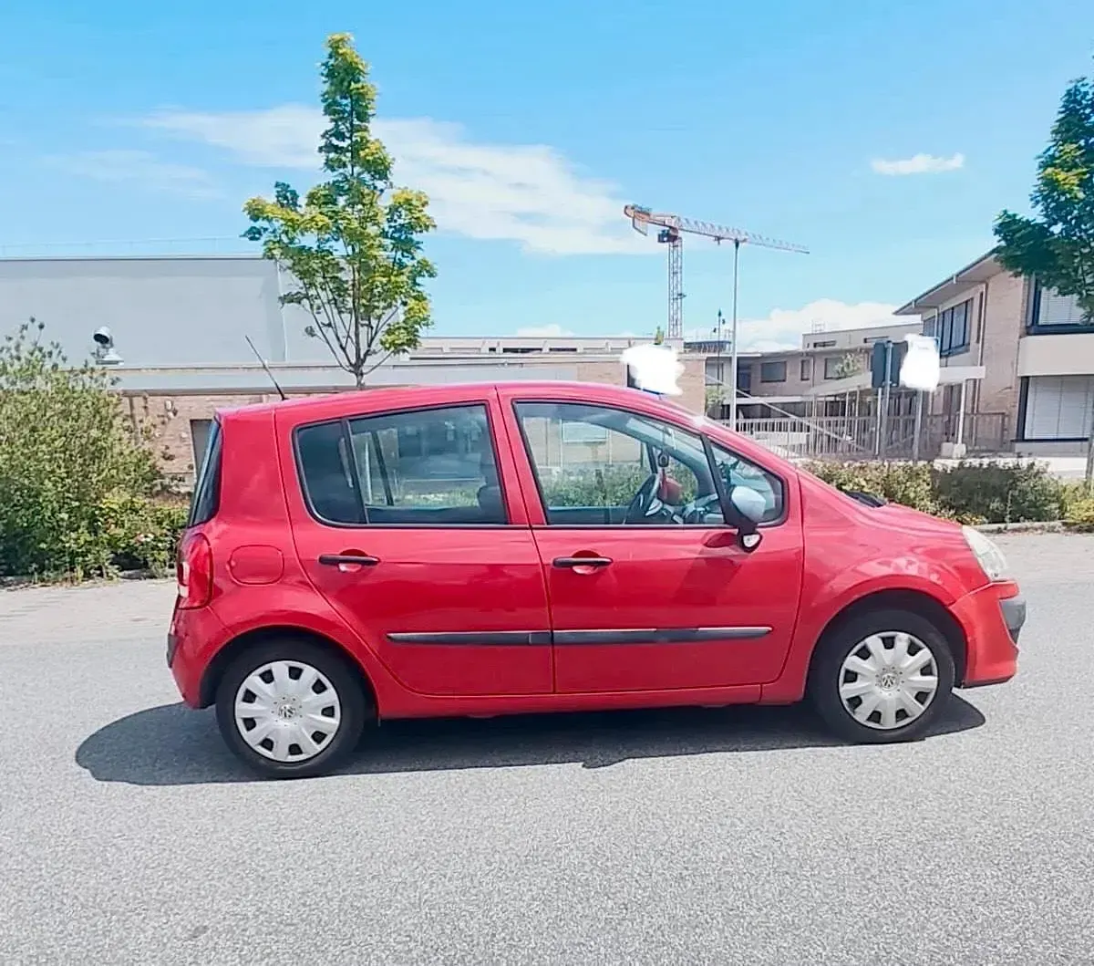 Gebraucht Renault Grand Modus Expression 75 PS (55 kW) 2009 Rot Van / Kleinbus