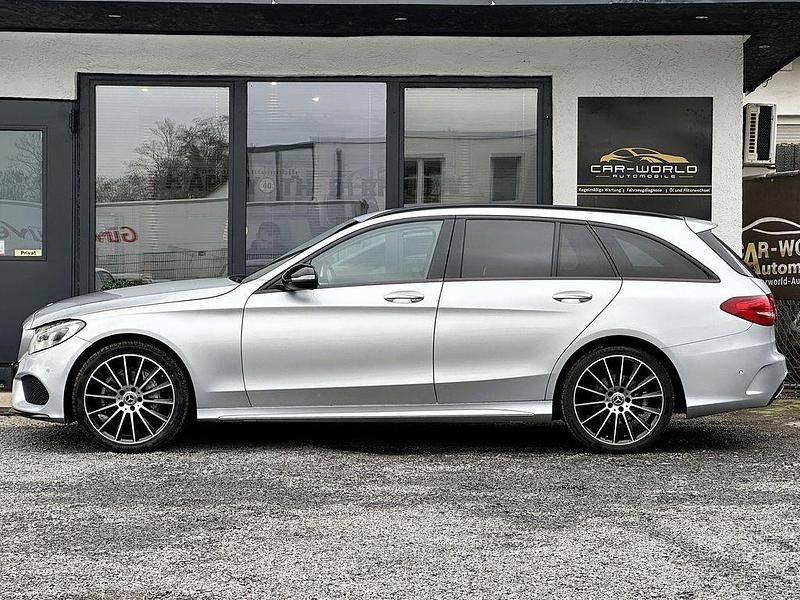 Gebraucht Mercedes C180 AMG line 156 PS (114 kW) 2017 Silber Limousine