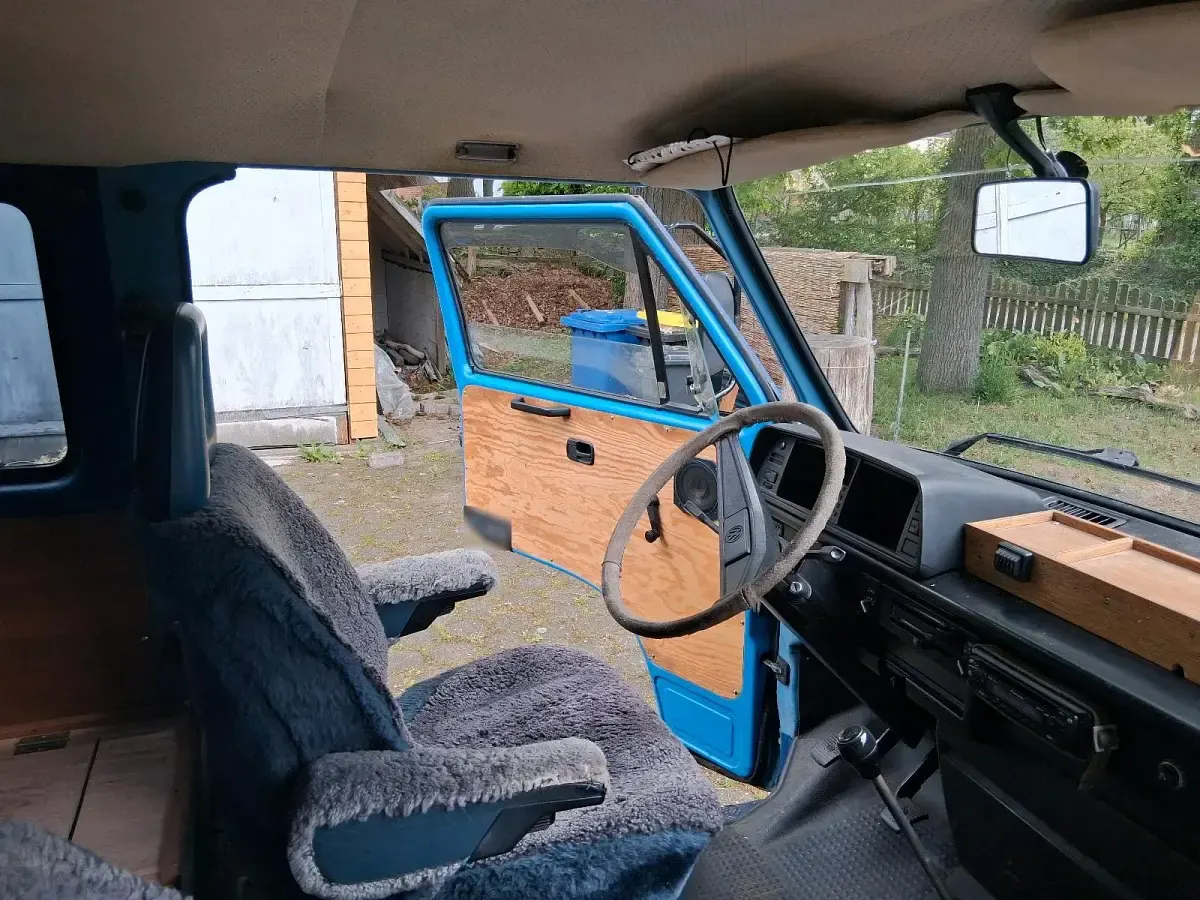 Gebraucht VW T3 69 PS (50 kW) 1989 Blau Van