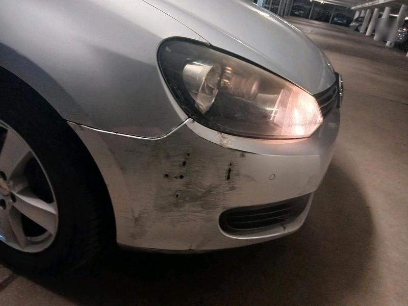 Gebraucht VW Golf VI 2009 Silber Kleinwagen