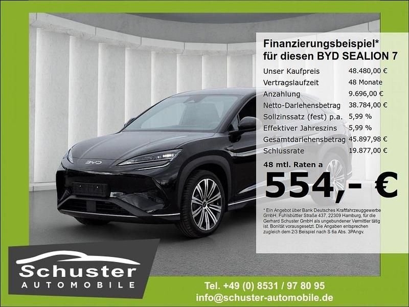 Neu BYD Sealion 7 Design 389 kW (530 PS) 2026 Schwarz SUV