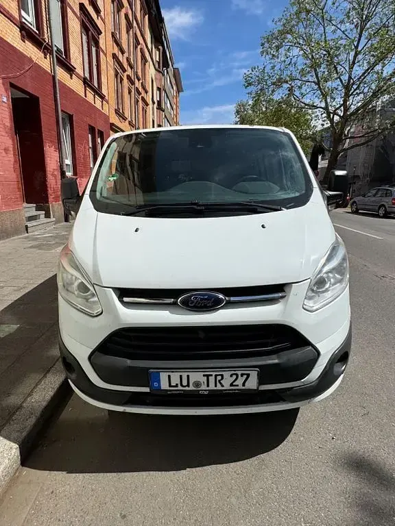 Usata Ford Transit Custom 156 CV (114 kW) 2014 Bianco Berlina