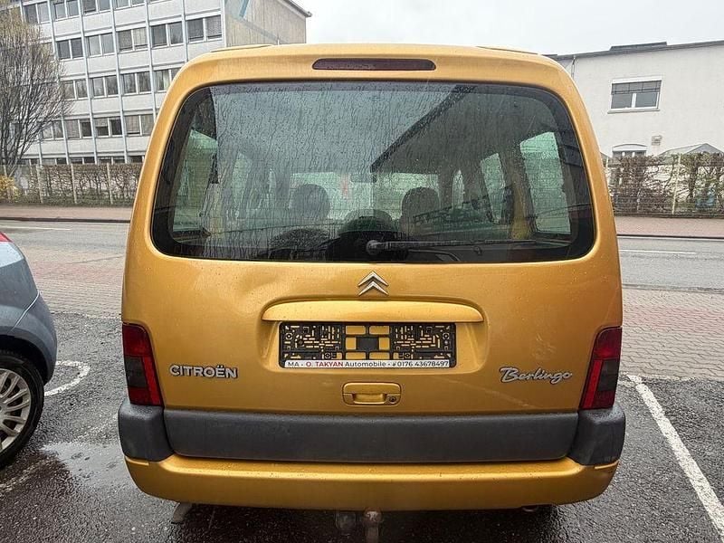 Gebraucht Citroën Berlingo 75 PS (55 kW) 2004 Gelb Van / Kleinbus