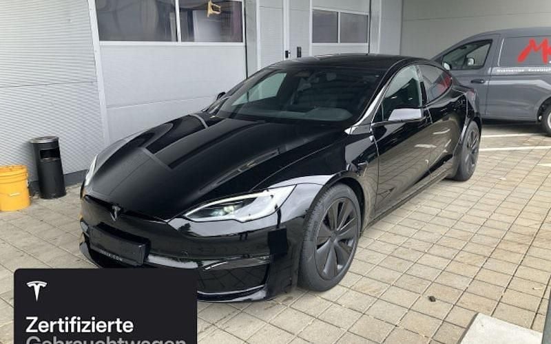 Schwarz Gebraucht 2023 Tesla Model S Plaid Limousine | 70.600 € (Guter Preis) - Bild 1/4