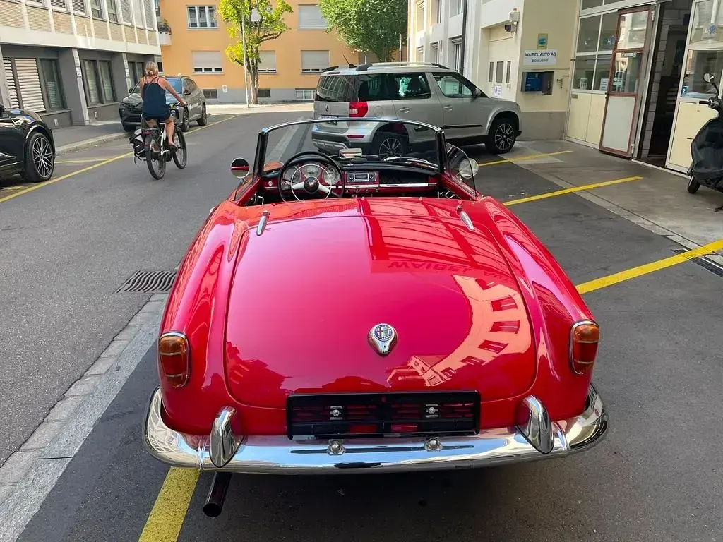 Gebraucht Alfa Romeo Giulietta Veloce 103 PS (75 kW) 1957 Rot Cabrio