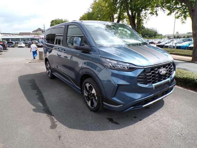 Chroma blau Neu 2025 Ford Tourneo Custom Sport Van / Kleinbus | 57.490 € (Fairer Preis) - Bild 1/4