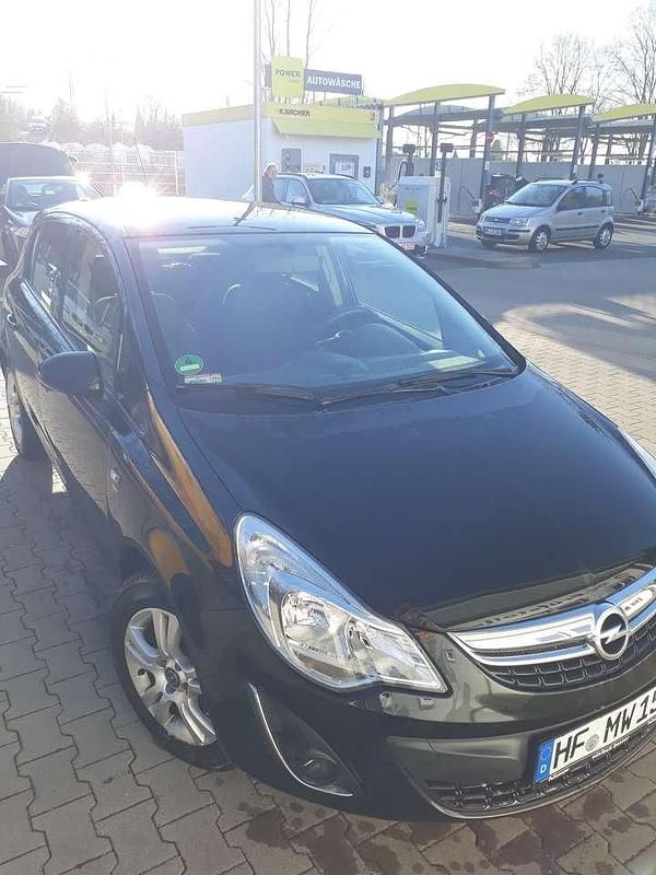Gebraucht Opel Corsa Selection 87 PS (63 kW) 2011 Schwarz Kleinwagen