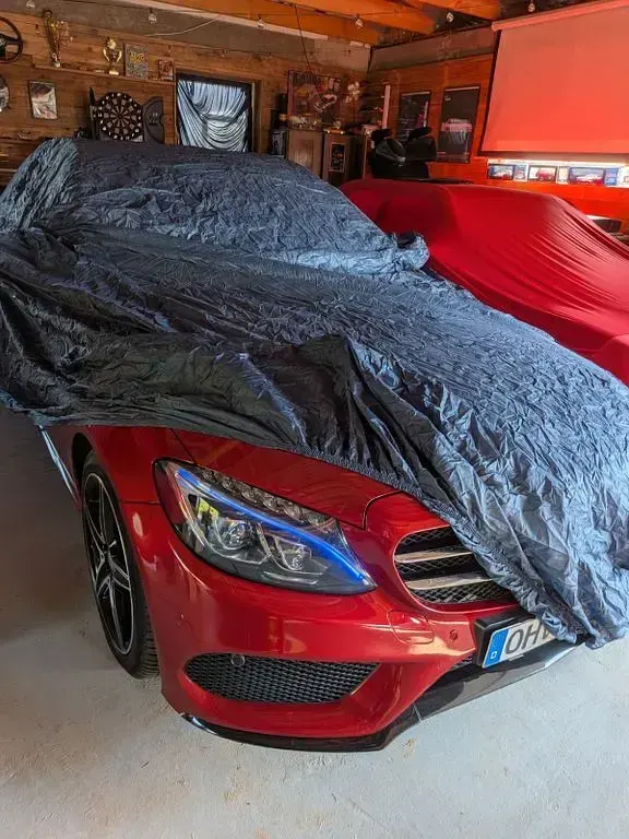 Gebraucht Mercedes C250 AMG line 204 PS (150 kW) 2015 Rot Limousine