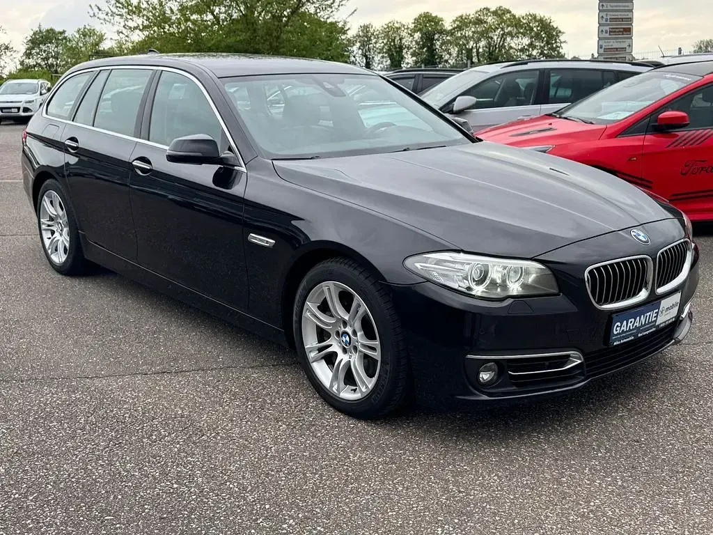 Gebraucht BMW 535 Luxury Line 313 PS (230 kW) 2014 Schwarz Kombi