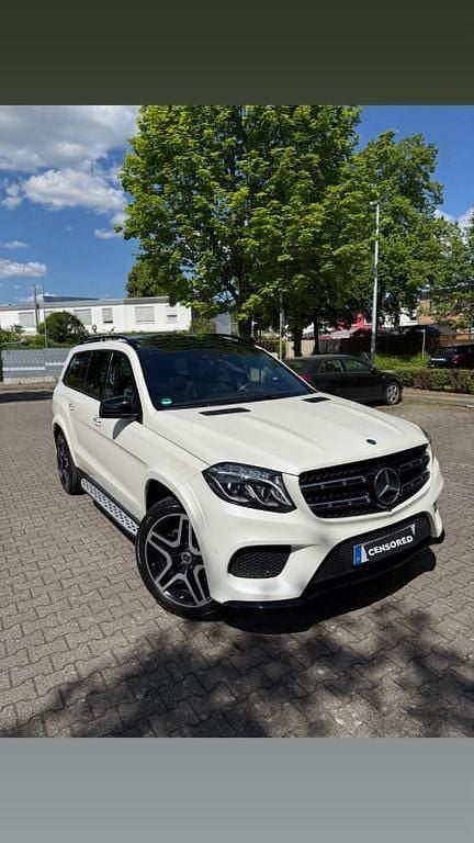 Weiß Gebraucht 2018 Mercedes GLS400 SUV | 56.800 € - Bild 1/4