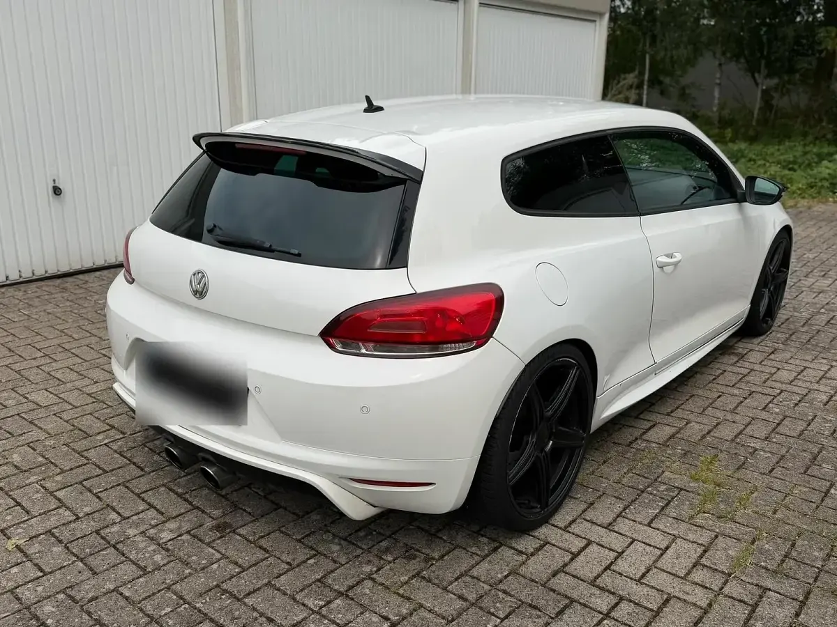 Gebraucht VW Scirocco R-line 170 PS (125 kW) 2009 Weiß Coupé