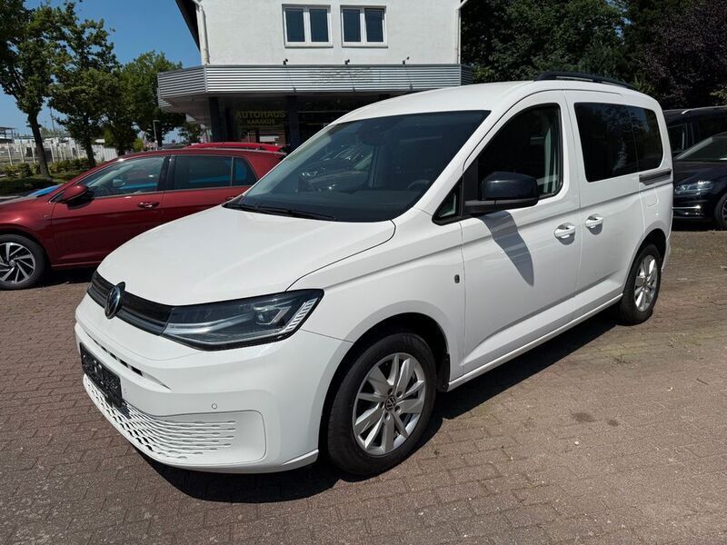 Candyweiss Gebraucht 2021 VW Caddy Life Van / Kleinbus | 17.400 € (Fairer Preis) - Bild 1/4