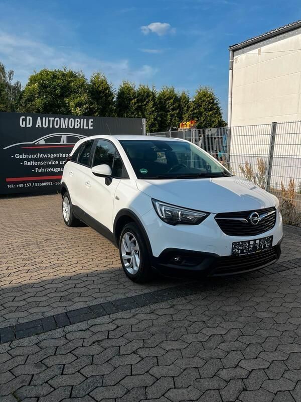 Weiß Gebraucht 2018 Opel Crossland X SUV | 9.200 € (Fairer Preis) - Bild 1/4
