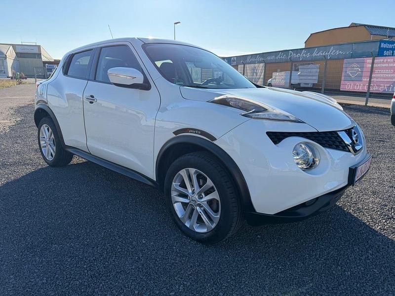 Gebraucht Nissan Juke Acenta 116 PS (85 kW) 2017 Weiß SUV