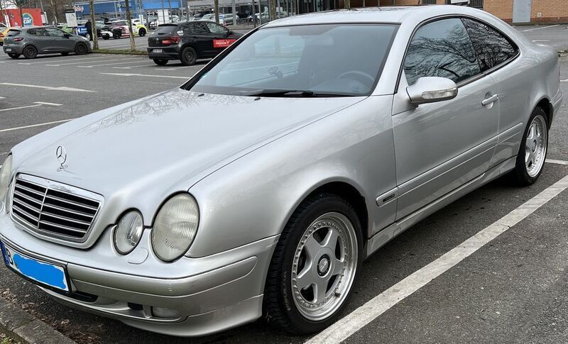 Gebraucht Mercedes CLK230 Avantgarde 197 PS (144 kW) 2001 Silber Coupé