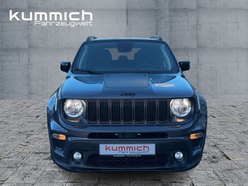 Gebraucht Jeep Renegade 131 PS (96 kW) 2022 Zweifarblackierung graphite grey/dach schwarz (schwarz) SUV