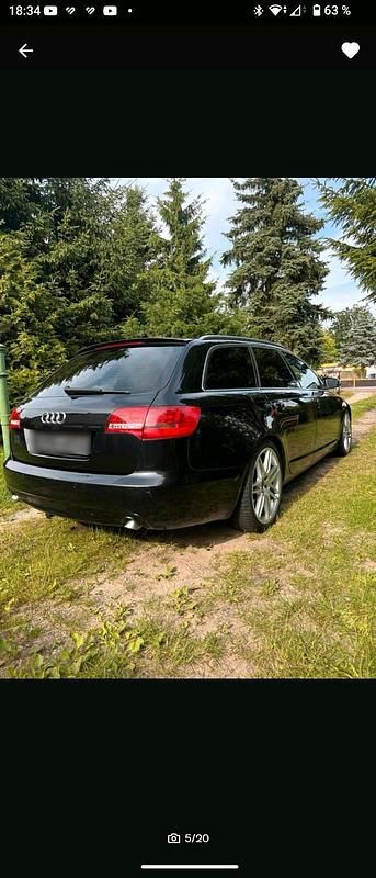 Używany Audi A6 Ambiente 280 KM (205 kW) 2007 Czarny Kombi