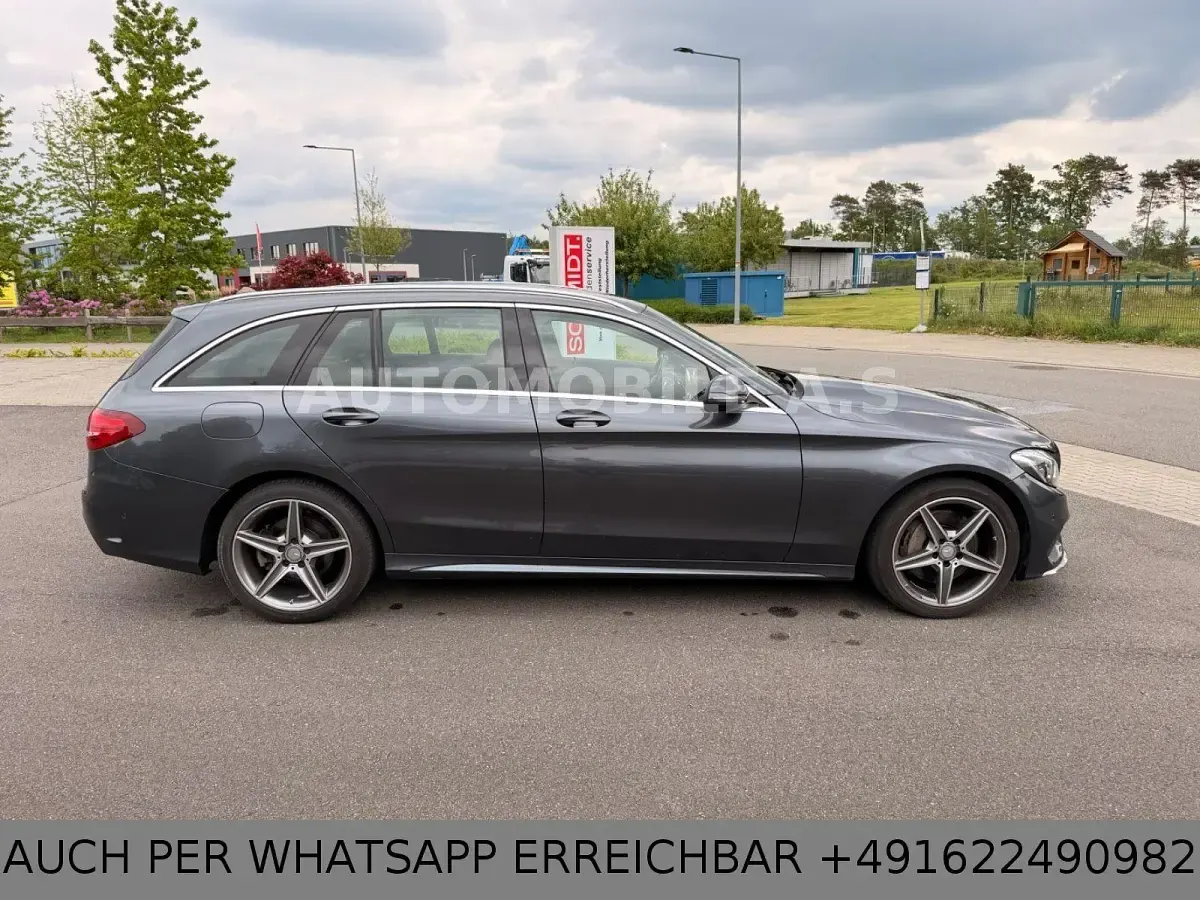 Gebraucht Mercedes C250 AMG line 204 PS (150 kW) 2015 Grau Kombi