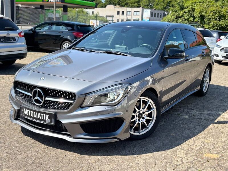 Grau Gebraucht 2015 Mercedes CLA250 AMG line Limousine | 18.990 € (Fairer Preis) - Bild 1/4