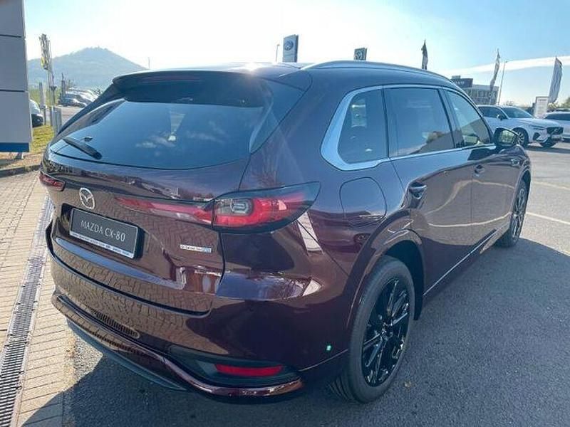 Gebraucht Mazda CX-80 Homura-Line 328 PS (241 kW) 2024 Artisan red metallic SUV