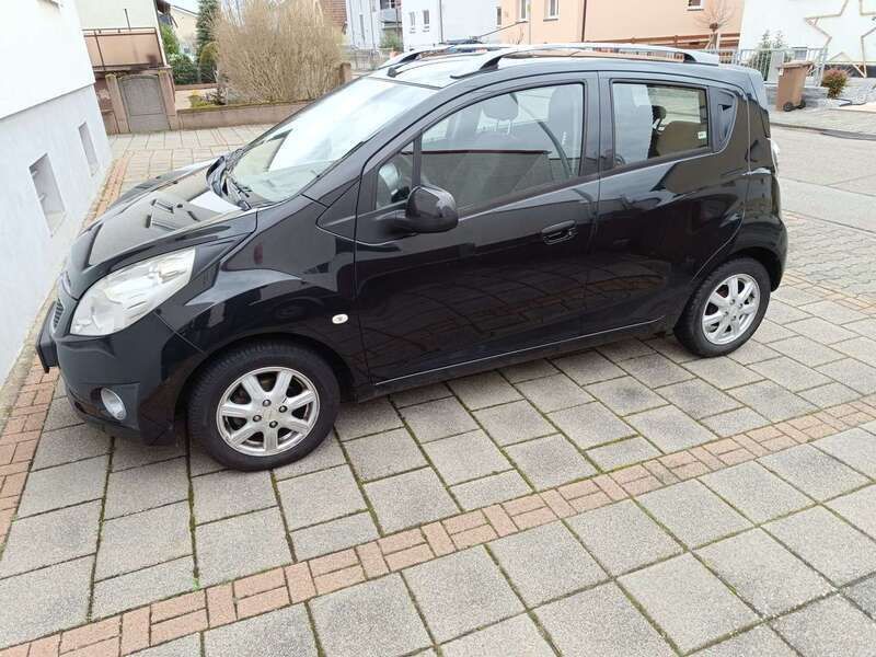 Schwarz Gebraucht 2012 Chevrolet Spark LS Kleinwagen | 3.099 € (Fairer Preis) - Bild 1/4