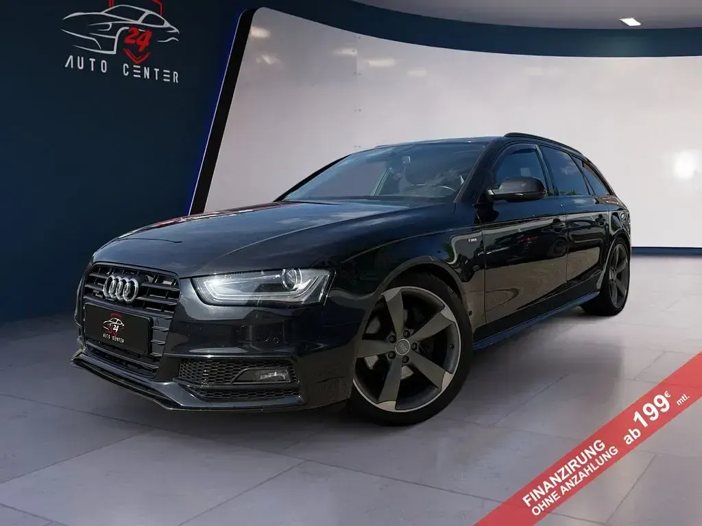 Gebraucht Audi A4 S-line plus 224 PS (164 kW) 2014 Schwarz Limousine