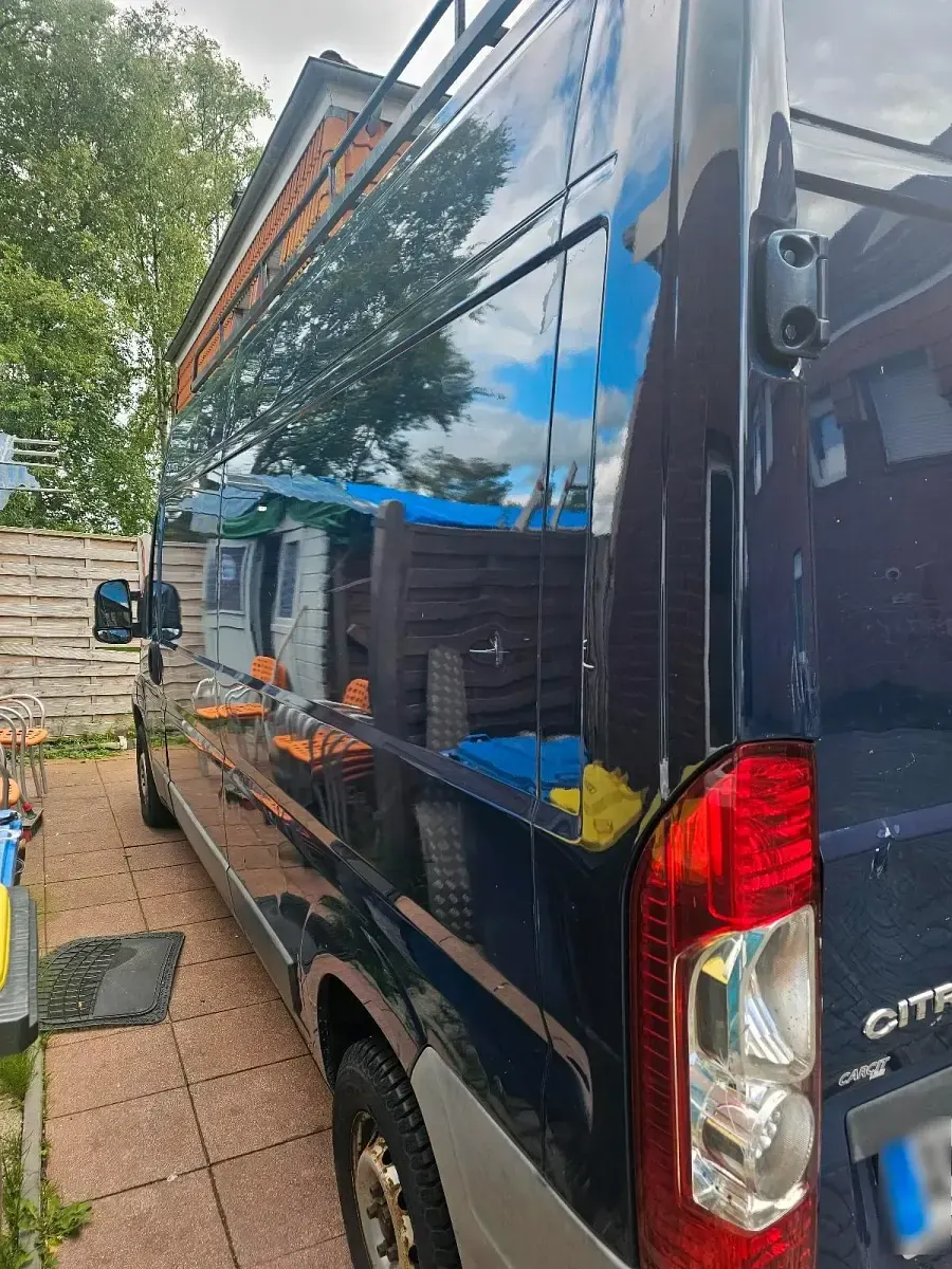 Gebraucht Citroën Jumper 131 PS (96 kW) 2013 Blau Van / Kleinbus