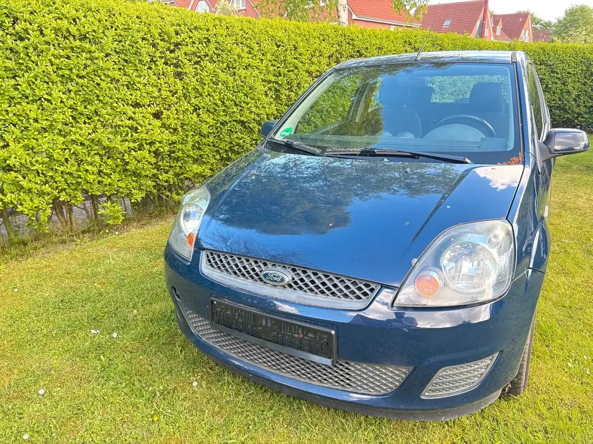 Brugt Ford Fiesta 80 HK (58 kW) 2008 Blå Hatchback