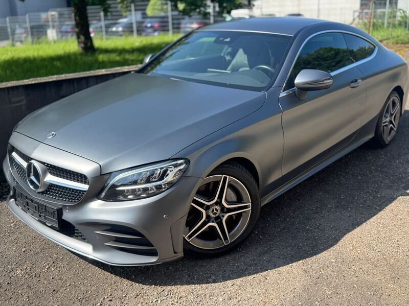 Selenitgrau magnolackierung Gebraucht 2022 Mercedes C300 AMG Coupé | 33.999 € (Guter Preis) - Bild 1/4