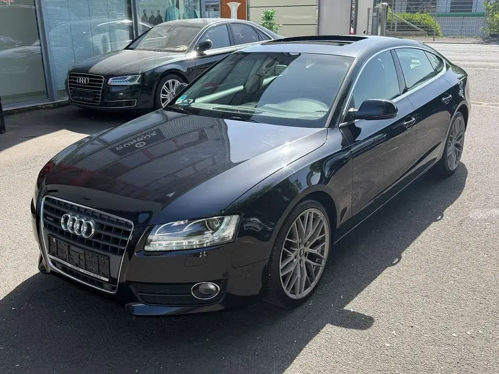 Gebraucht Audi A5 Sportback Sport 211 PS (155 kW) 2009 Schwarz Kleinwagen
