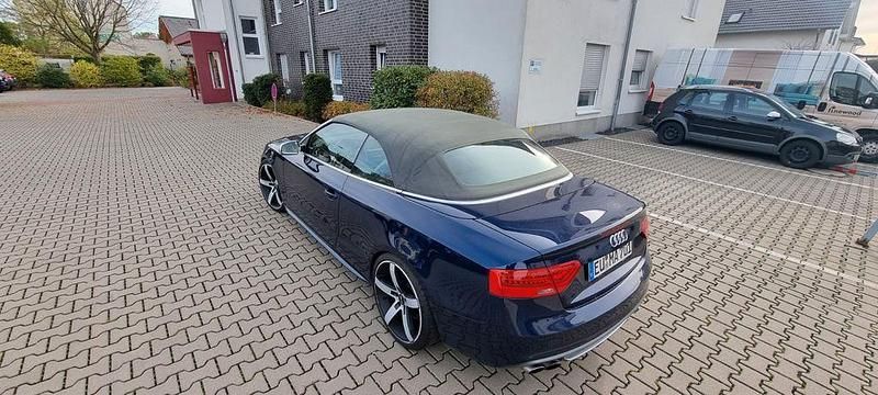 Blau Gebraucht 2013 Audi S5 Cabriolet Comfort Cabrio | 18.950 € (Fairer Preis) - Bild 1/4