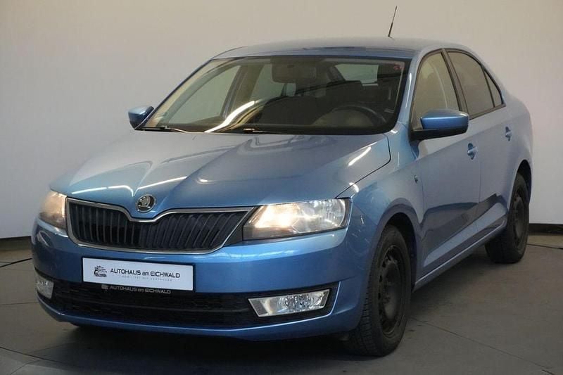 Gebraucht Skoda Rapid Ambition 122 PS (89 kW) 2013 Blau Limousine