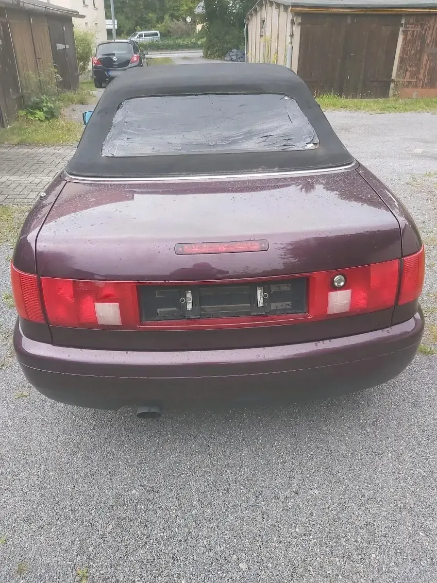 Gebraucht Audi 80 125 PS (91 kW) 1999 Rot Cabrio