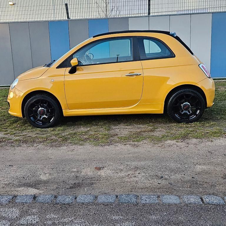 Gebraucht Fiat 500C Lounge 69 PS (50 kW) 2015 Gelb Cabrio