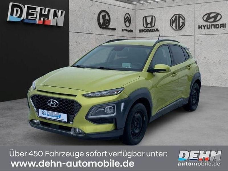 Gebraucht Hyundai Kona Premium 120 PS (88 kW) 2018 Gelb SUV