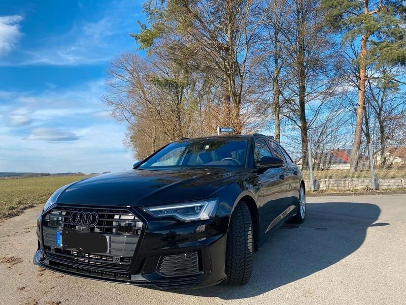 Schwarz Gebraucht 2023 Audi A6 S-Line Kombi | 42.800 € (Fairer Preis) - Bild 1/4