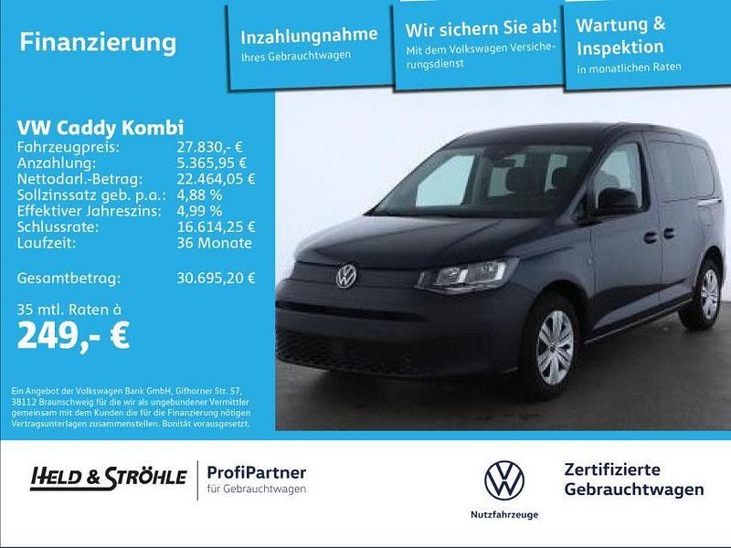 Starlight blue metallic Gebraucht 2024 VW Caddy Van / Kleinbus | 27.830 € (Fairer Preis) - Bild 1/3