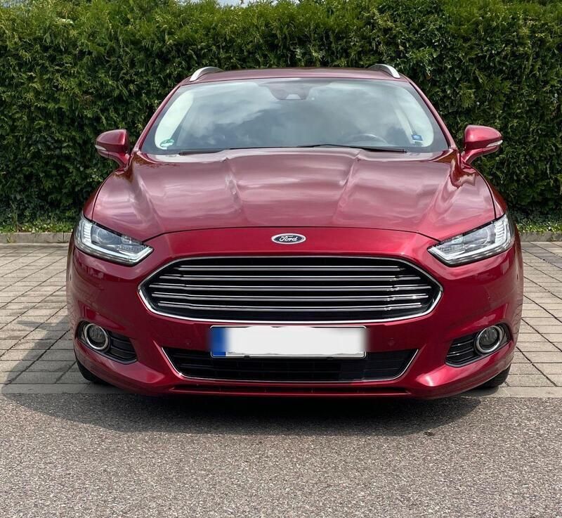 Rot Gebraucht 2016 Ford Mondeo Titanium Kombi | 11.900 € (Superpreis) - Bild 1/4