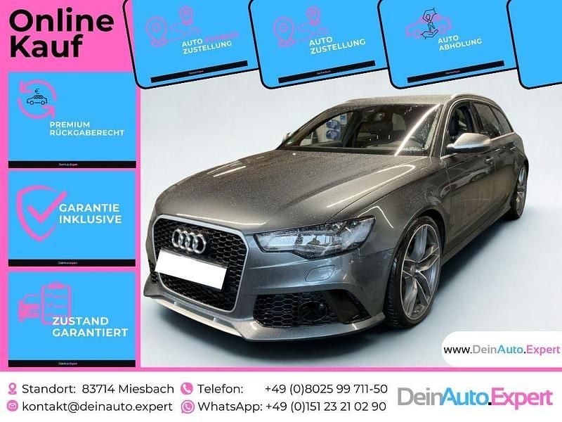 Daytonagrau perleffekt Gebraucht 2014 Audi RS6 Sport Kombi | 43.700 € (Superpreis) - Bild 1/4