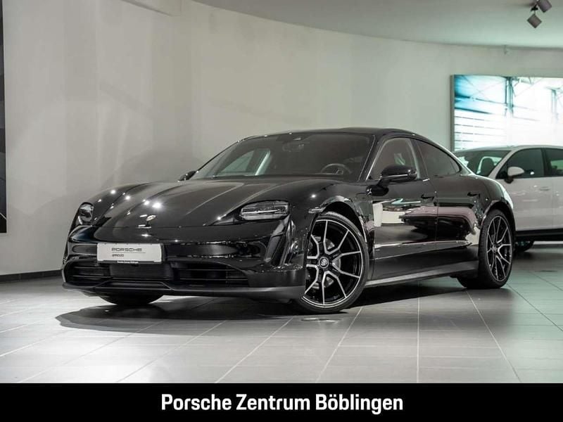 Schwarz Gebraucht 2022 Porsche Taycan Limousine | 64.880 € (Guter Preis) - Bild 1/4